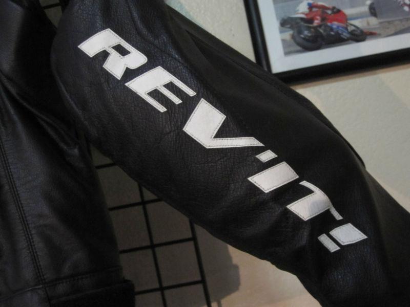 REV'IT CR Leather Jacket size 58, US $215.00, image 4
