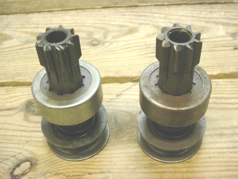 Lot (2) starter drive new old stock 480464