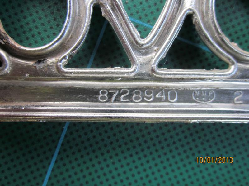 1968 - 1972 Chevy Nova By Chevrolet Trunk Script Emblem 8728940 ...NICE , US $19.95, image 4