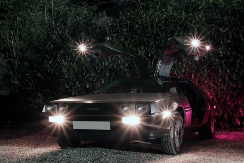 Dmc de lorean delorean hd poster super car print multiple sizes available