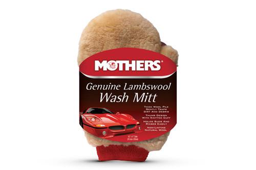 Genuine lambswool wash mitt auto car pads towels mothers brand new 156300