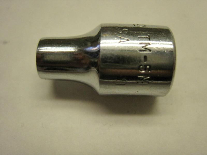 Snap on tm5m 1/4 inch drive 5mm 6 point socket