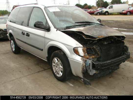 05 06 07 town country loaded beam axle disc brakes w/stow 'n go 322168