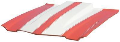 Goodmark hood 2" cowl-style bolt-on steel black primer chevy camaro ea