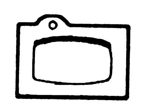 Ski doo exhasut gasket - pto side 717155