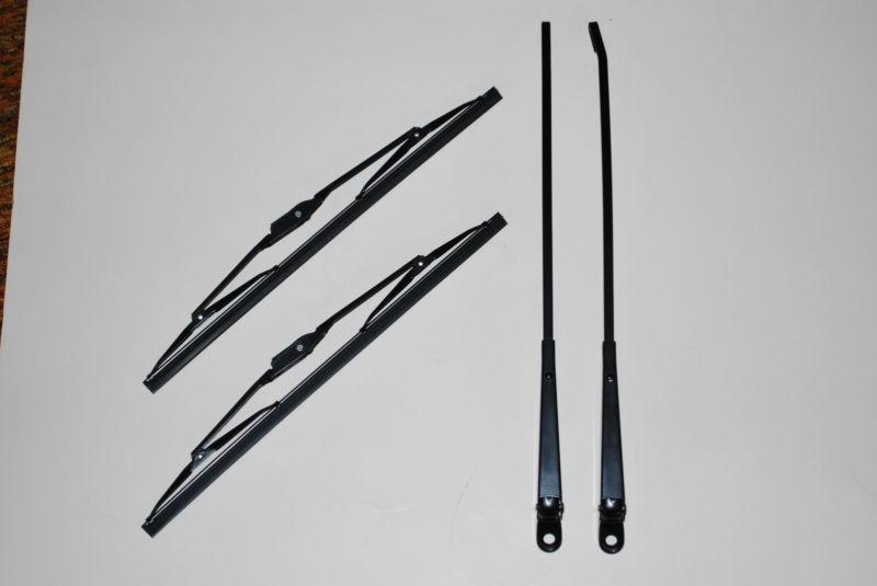 Porsche swf 1968 to 1977 wiper arm/blade set right hand drive 911 912 914 912e
