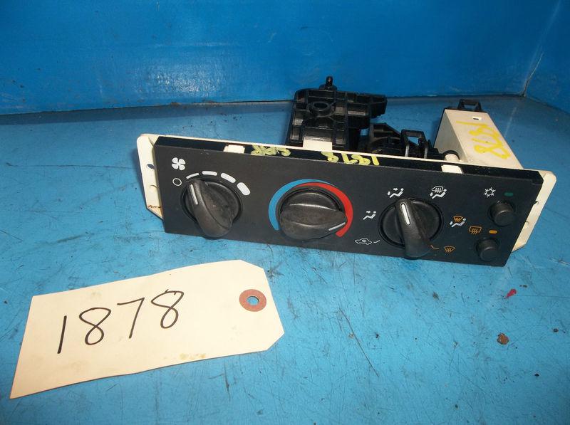 Chevrolet cavalier heat/ac controller w/ac, w/rear defrost 03 04 05