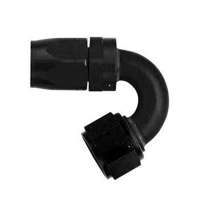 Aeroquip fbm4452 hose end aqp hose 150 deg -6 an hose to female -6 an black ea