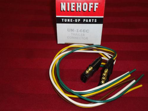 Niehoff connectors 4 polarized contact 12" wires
