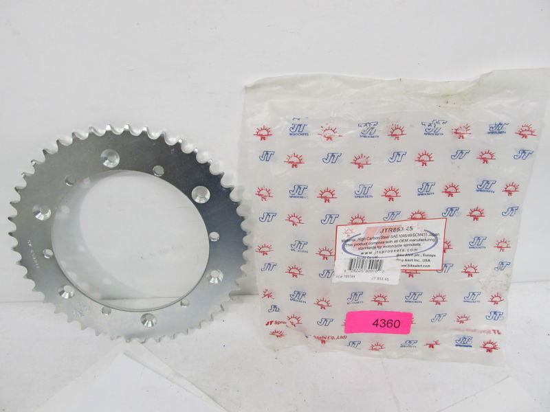 Jt, jtr853.45, steel rear sprocket, 45 tooth sproket