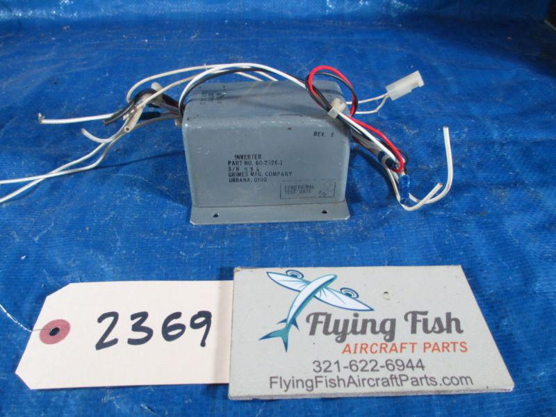 Grimes aircraft inverter, p/n 60-2526-1