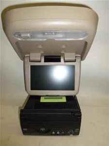 2004 toyota highlander dvd player w/4" screen oem lkq