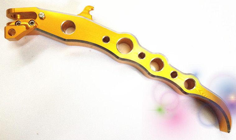 Cnc aluminum kickstand gold hayabusa gsxr 1300 all years & gsxr 1000 2007-2008
