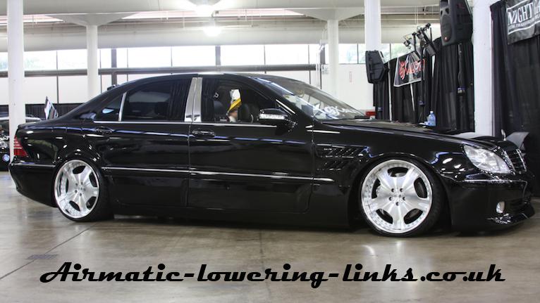 Mercedes s class w220 s55 fully adjustable lowering kit / links /module complete