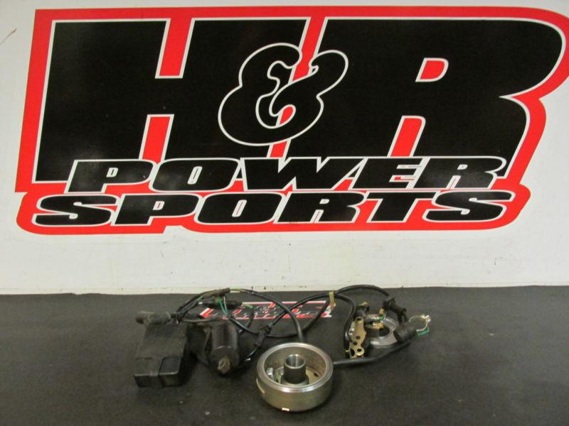 2004 honda cr85 ignition, cdi, stator, flywheel, coil, wires, 04 cr 85 b2918
