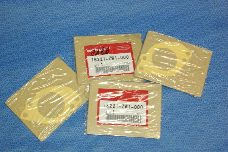 Lot of 4 honda 16221-zw1-000 carburetor gasket  