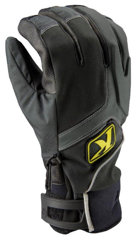 2013 klim men's powerxross snowmobile gore tex glove black xl
