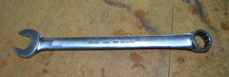 Snap on tools  wrench 13/16  oex26  great chrome