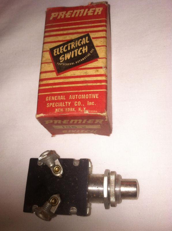 Nos premier electric switch in its original box!!  part # 18s-2