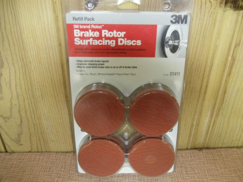 3m roloc brake rotor surfacing disc refill pack of 12 3 inch 120 grit discs