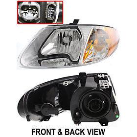 Chrysler town & country 01-07 head lamp lh, assembly