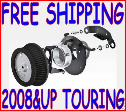 Vance & hines vo2 naked stage 1 air cleaner 2008-2013 harley touring flh flt