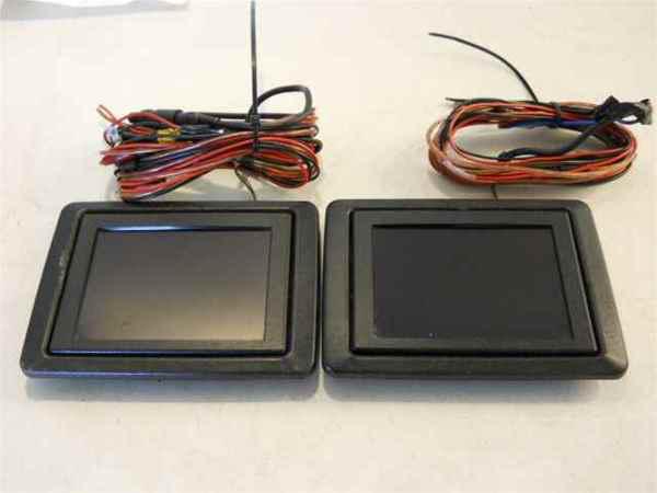 Aftermarket head rest monitors pair for 2002 impala lkq