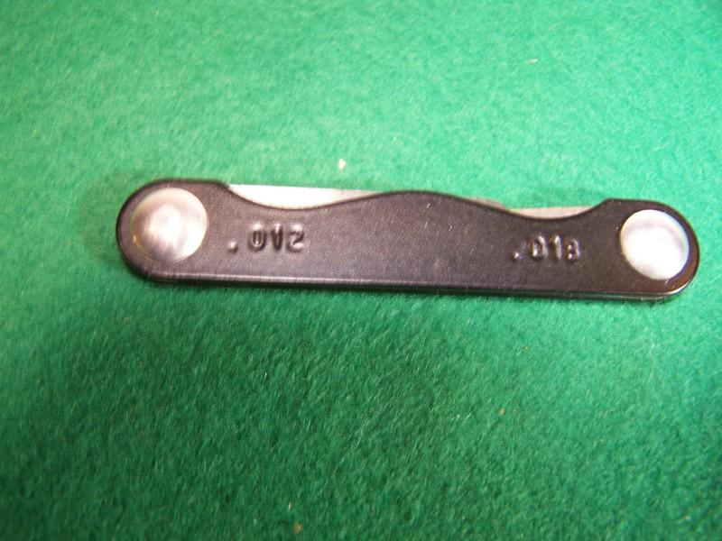 Ss, jaguar 1938-51 feeler gauge for factory fitted tool kit