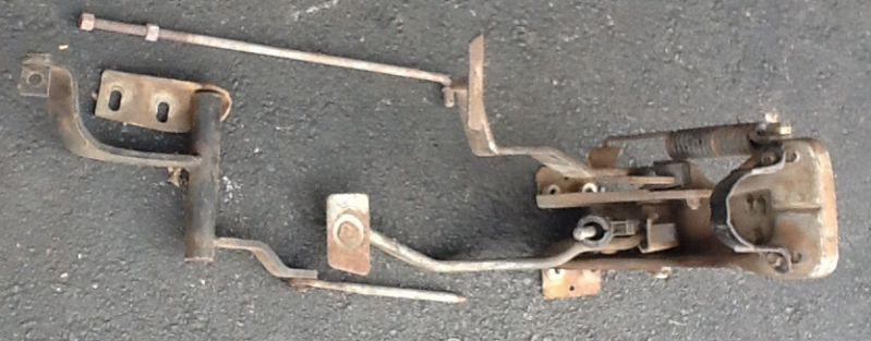 1965 65 66  mustang 4 speed standard shift brake pedal assembly w z bar etc.....