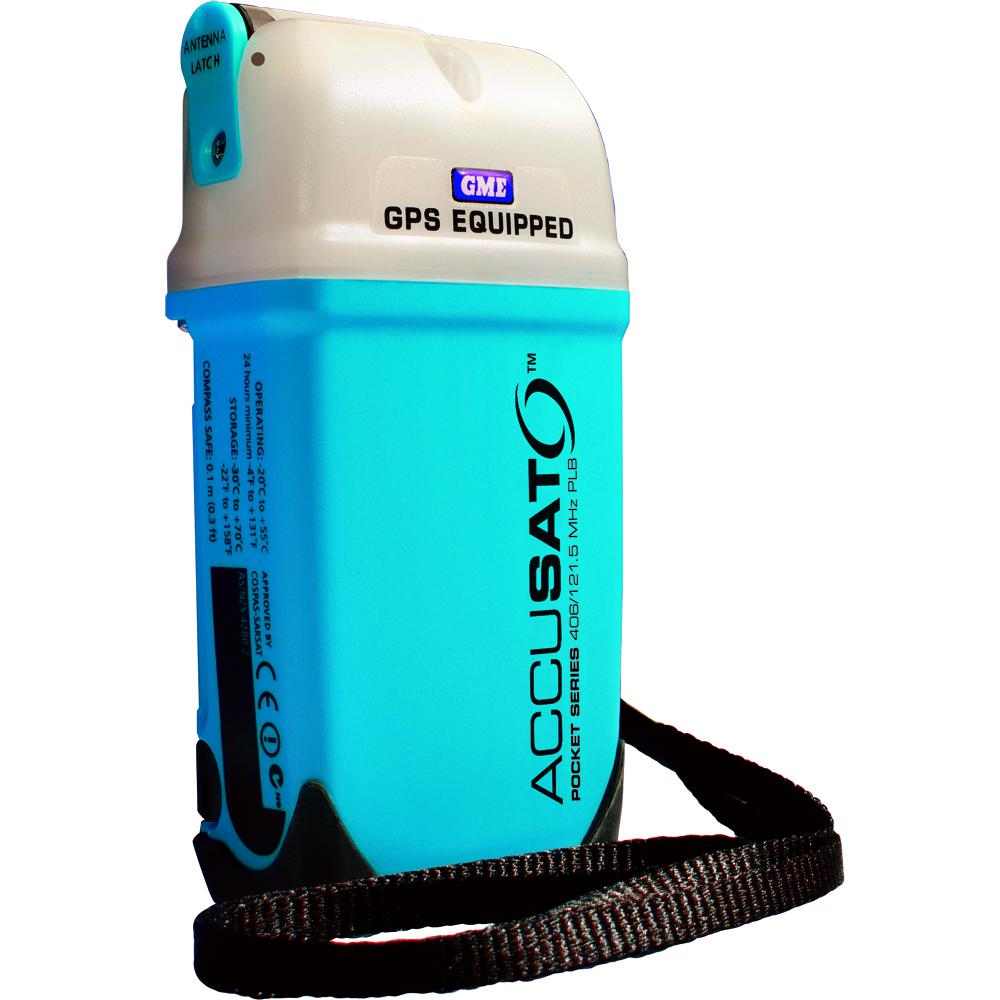 Gme accusat 406 pocketpro plb w/integral gps gme mt410g