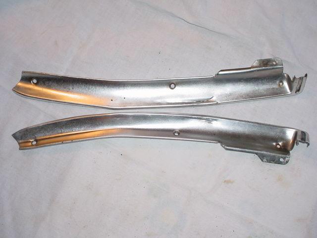 1966 caprice taillight lower moldings rear quarter panellower moldongs