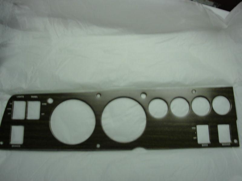 B Body Woodgrain Rallye Gauge Bezel Set, US $225.00, image 3