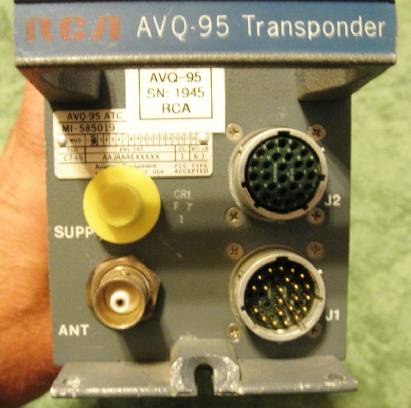 Rca avq-95 atc transponder p/n: 585019