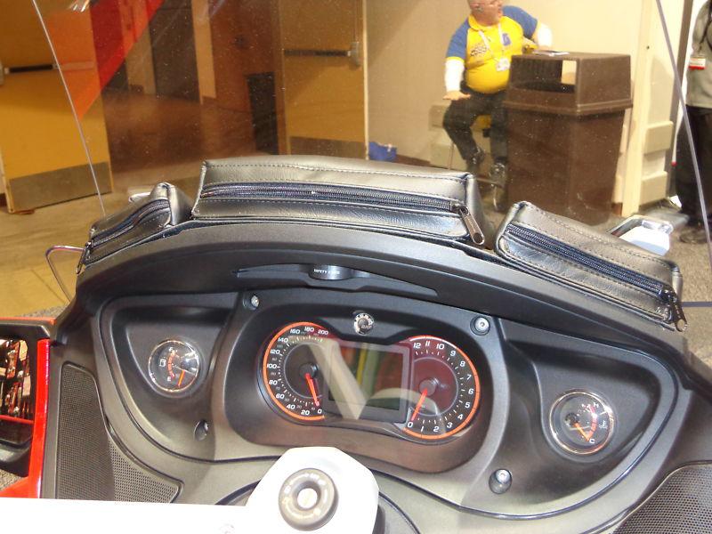 Can Am Spyder RT Trunk Mounted Luggage Rack CHROME Custom LOOK New, US $189.99, image 3