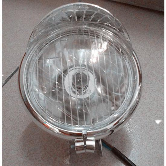 Motorcycle  5.5" headlight lamp steel light for harley chopper custom touring 