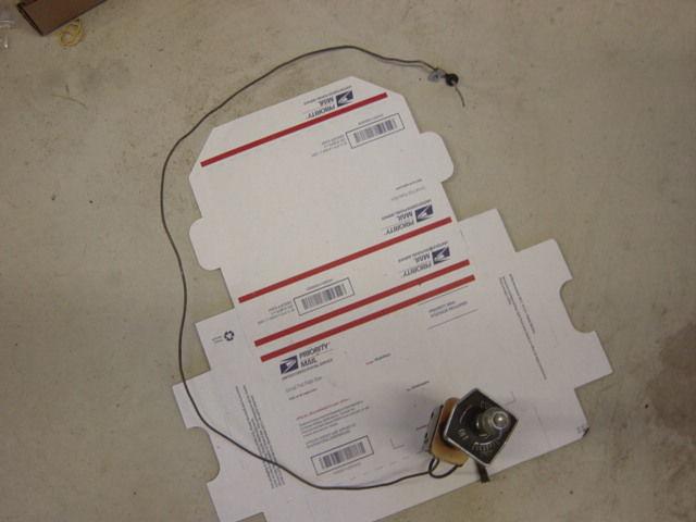 Amc ambassador matador rebel a/c control switch with capilary tube