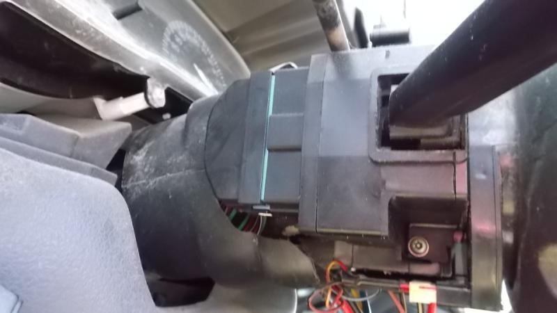 98 99 00 01 02 dodge ram 2500 pickup steering column manual