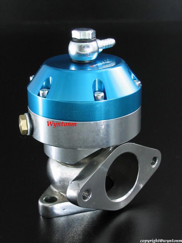 Buy 38MM Turbo Stainless Steel Sport Compact Wastegate Dump Valve 10 PSI BLUE in Arcadia