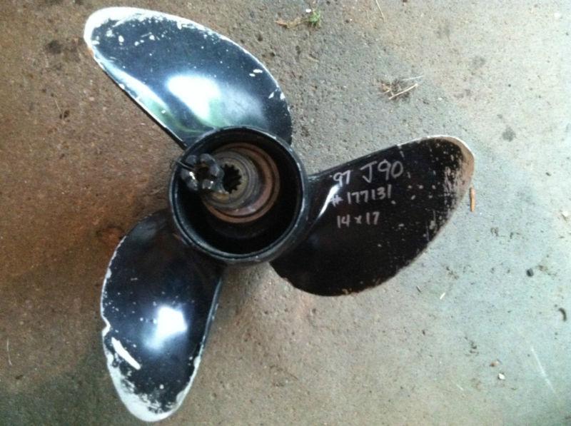 Buy 1997 Johnson 90 HP Outboard Motor Prop in Burnt Hills, New York, US