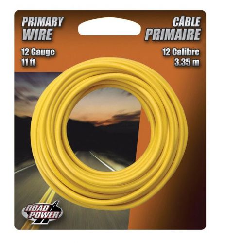 Coleman 55671733 road power primary wire, 12 gauge, 11&#039;, yellow