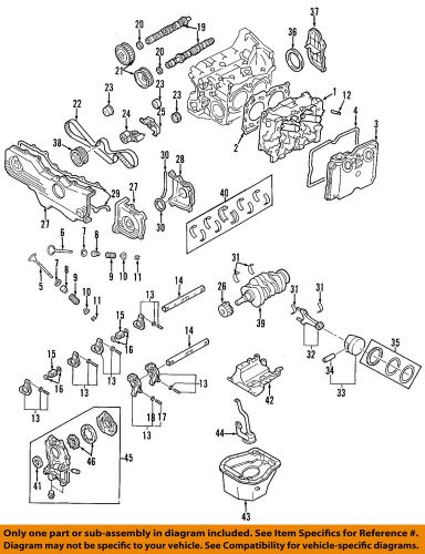 Subaru oem 04-05 legacy-engine oil pump 15010aa290