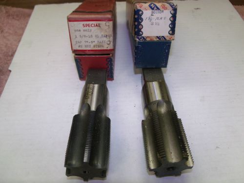 1-5/8 12  tap bottoming plug  treadwell detroit choose 1.625 inch