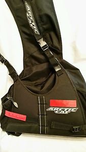 Arctic cat snowmobile trail saddlebags rear storage