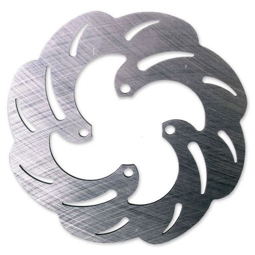 Joes racing products slotted/scalloped brake rotor quarter midgets p/n 25410