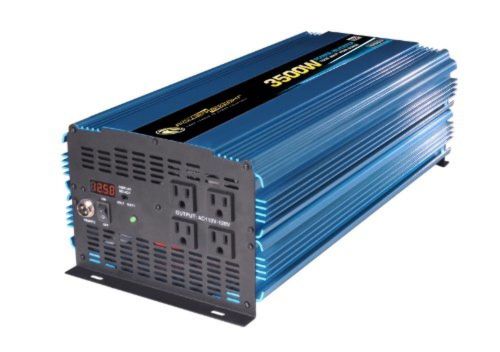 Power bright pw3500-12 power inverter 3500 watt 12 volt dc to 110 volt ac