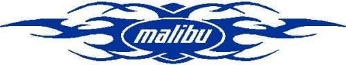 24" custom tribal malibu - boat decal sticker - pair - l@@k!
