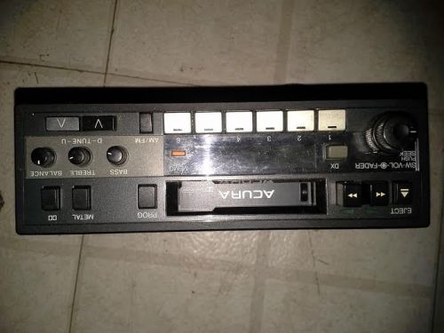 1987-89 acura am/fm casette radio