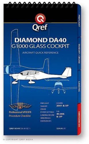 New diamond star da40 qref book ***aviation
