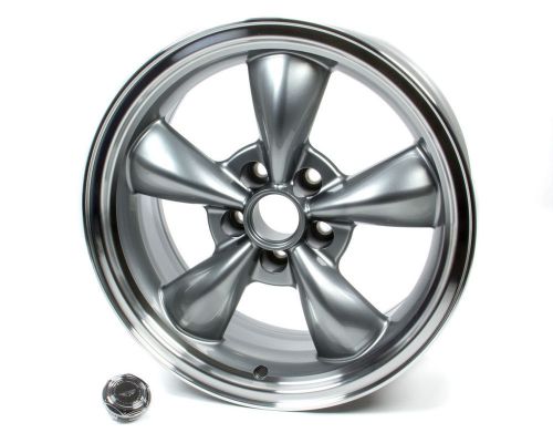 American racing wheels gray 5x4.50 17x8 in torq-thrust m wheel p/n ar105m7865a