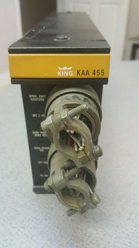 King kaa 455 audio control system